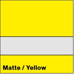 Matte/Yellow ULTRAMATTES REVERSE 1/8IN - Rowmark UltraMattes Reverse Engravable
